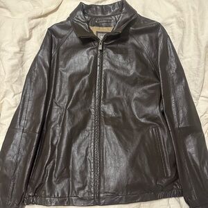 Wilson's Leather Men's Brown Leather Jacket
